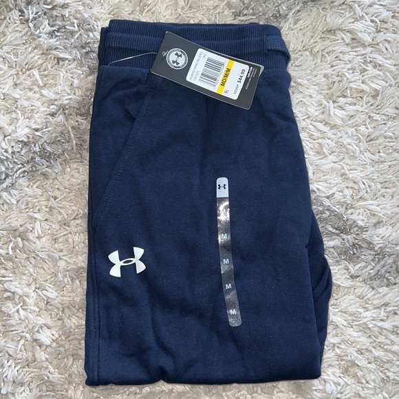 Women’s Dark Blue Under Armour Super Soft Joggers - Picture 3 of 5